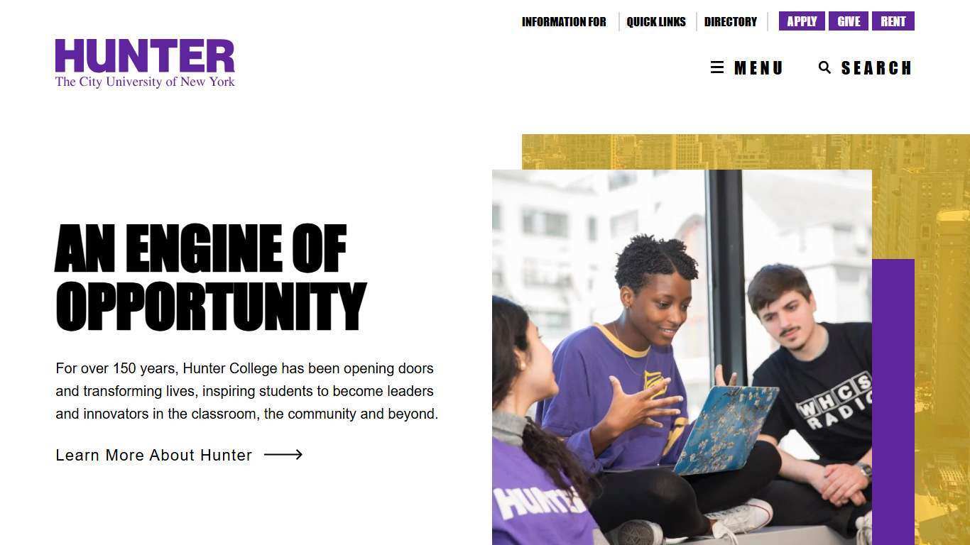 A Great Public College in New York City | Hunter College